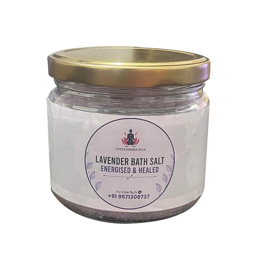 Lavender Bath Salt Energised & Healed