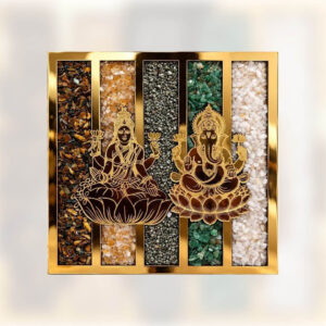 Lakshmi Ji & Ganesh Ji Dhanyog Frame